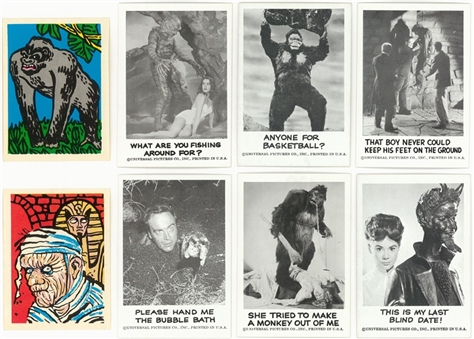 1963-65 Leaf "Spook Stories" High Grade Complete Set (144) Plus Stickers (22)